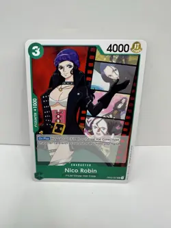 Nico Robin OP02-037 UC One Piece Paramount War Trading Card - Image 1