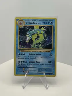 Pokemon Gyarados Holo Rare TCG Card 34/108 Evolutions XY Heavy Play - Image 1