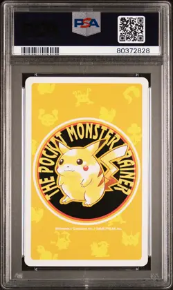 1998 POKEMON YELLOW VERSION PLAYING CARDS 4 OF DIAMONDS #003 VENUSAUR PSA 10 - Image 2