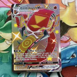 Pokemon Card Centiskorch VMAX SV109/SV122 Shining Fates Near Mint - Image 1