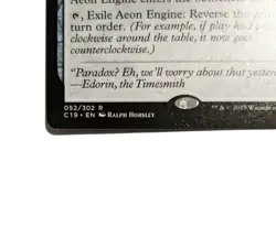 MTG Aeon Engine Rare (C19) Commander: 2019 - Near Mint - Image 2