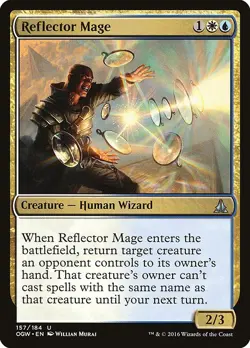 MTG UC REGULAR - OGW: NM - REFLECTOR MAGE 157/184 - Image 1