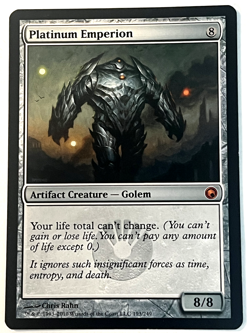 Platinum Emperion - MTG - Scars of Mirrodin #193 - NM - Image 1