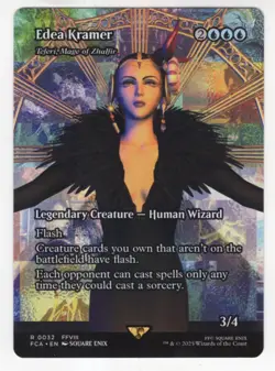 MTG Final Fantasy Through The Ages Rare #0032 Edea Kramer - Image 1
