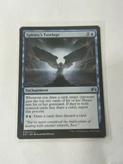Sphinx's Tutelage Magic Origins Regular Uncommon Magic The Gathering 076 - Image 1