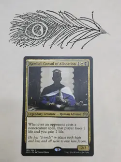 Kambal, Consul of Allocation Kaladesh Regular Non Foil Mtg Magic The Gathering - Image 1