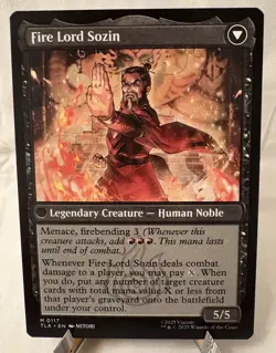 The Rise of Sozin (Borderless) Avatar: The Last Airbender Foil - Image 2