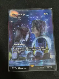 Stay With Me - Final Fantasy x Magic MTG | - FF Crossover NM Pack Fresh - Image 3