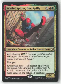 Scarlet Spider, Ben Reilly R Marvel's Spider-Man 142 NM Non-Foil - Image 1