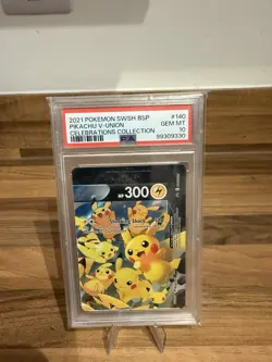 2021 Pokemon Pikachu V-Union Celebrations English set 3 x Psa 10 / 1 x Psa 9 - Image 4