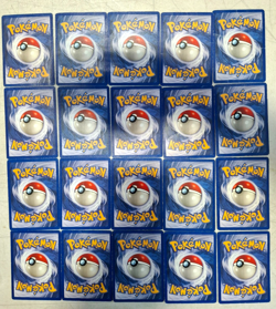 Lot of 20 Vintage 1999 Pokemon TCG Base Set Fire Energy LP 98/102 P-6 - Image 2