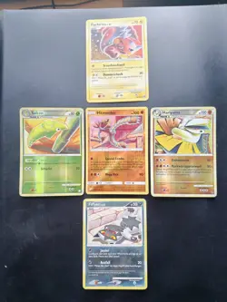 5x Tomokazu Komiya Pokemon Karten Sammlung | Mit Reverse Holos | Vintage | DE/EN - Image 1