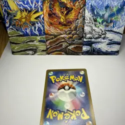 Pokemon TCG Larvitar 114/108 AR Japanese Ruler of the Black Flame Near Mint - Image 5
