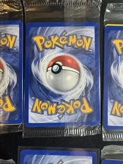 Pokemon TCG Lot Sealed Entei #34 Black Star WOTC Movie Promo x5 Sealed x1 NM Raw - Image 4