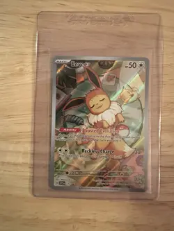 Pokemon Eevee TCG SVP173 Black Star Promo Prismatic Evolutions ETB - Image 1