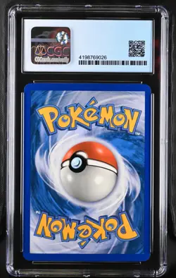 CGC 7.5 NM+ Mudkip 57/100 EX Crystal Guardians Stamped Reverse Holo Pokemon 2006 - Image 2