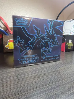 Pokemon TCG Phantasmal Flames Pokemon Center Elite Trainer Box ETB Sealed - Image 1