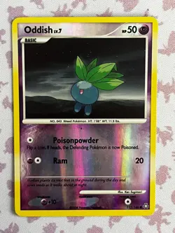Pokemon TCG Oddish (112/146) Legends Awakened LP-, MP+ - Image 1
