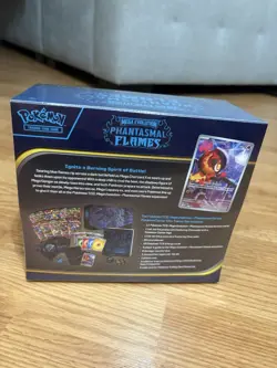Phantasmal Flames Pokemon Center Exclusive ETB Elite Trainer Box Factory Sealed - Image 2