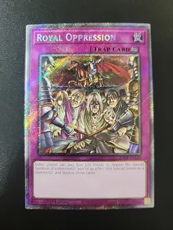 Yu-Gi-Oh Quarter Century Stampede - Royal Oppression - RA04-EN120 - Image 1