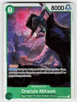Legacy of the Master #OP12-030 Dracule Mihawk - Image 1