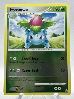 Pokemon Card Ivysaur 51/132 Secret Wonders Reverse Holo - Image 1