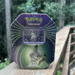 Pokemon TCG Mighty Mysterious Tin [ Mimikyu Card Pack ] NEW Sealed 3 Packs 2021 820650809859 - Image 1