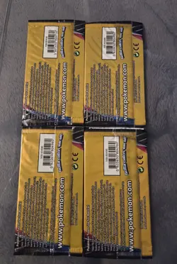 Pokemon Sun & Moon Team Up Booster Packx4-3 Card packs all 4 for Pack Art - Image 2