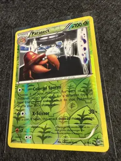 Pokemon Card Parasect Generations Reverse Holo Rare 7/83 - Image 2