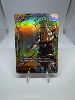 Broly FB08-088 Legendary Alternate Art Saiyan's Pride Dragon Ball English Card - Image 1