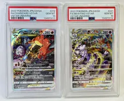 PSA10 Charizard 212/172 Mewtwo 221/172 SAR VSTAR Universe Pokemon Card Japanese - Image 1