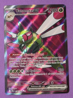Yanmega Ex 228/182, 206/182, 3/182. Destined Rivals SIR, Full Art. 3 card Lot - Image 4