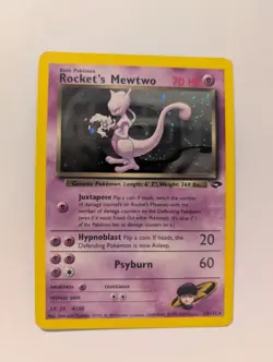 Pokemon TCG Rockets Mewtwo Gym Challenge Holo Card 14/132 - Image 1