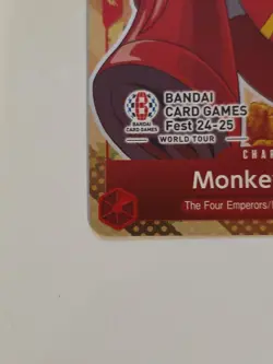 Monkey.D.Luffy (Bandai Card Games Fest 24-25) P-080 One Piece Promo English NM - Image 2