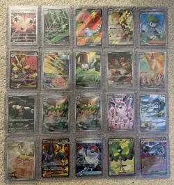 Pokemon Card Binder Modern Lot Collection SIR IR Full Art EX Promo Cards! Holos - Image 1