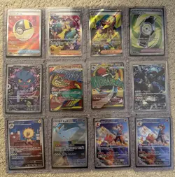Pokemon Card Binder Modern Lot Collection SIR IR Full Art EX Promo Cards! Holos - Image 3