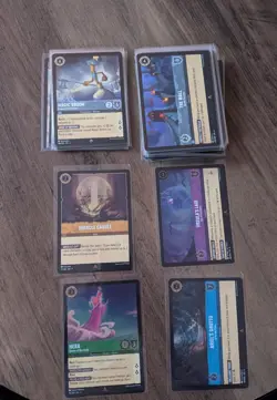 Lorcana Bundle joblot Rares & Super Rares with Foils - 65+ cards - URSULA'S - Image 1