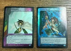 2004 Upper Deck Shaman King Card Game 50+ Card Lot With Foils - Image 1