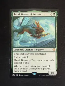 Toski, Bearer of Secrets 197 - R - Kaldheim - Normal - MTG - LP - Image 1