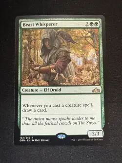 Beast Whisperer 123 - R - Guilds of Ravnica - Normal - MTG - LP - Image 1