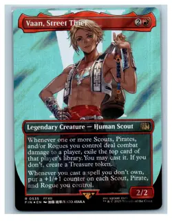 Vaan, Street Thief (Borderless) (Surge Foil) R FINAL FANTASY 535 - Image 1