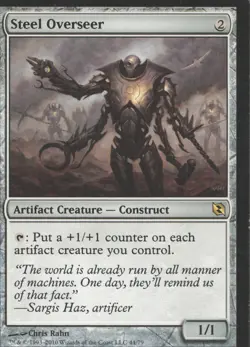 Duel Decks: Elspeth vs. Tezzeret #44 Steel Overseer - Image 1