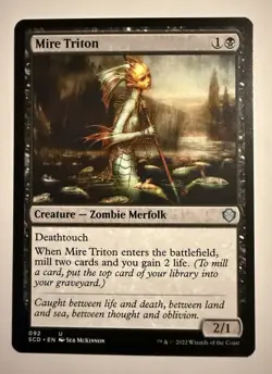 Mire Triton [Starter Commander Decks] Near Mint - Image 1