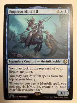Emperor Mihail II NM MTG The Lost Caverns of Ixalan LCI LCC Magic - Image 1