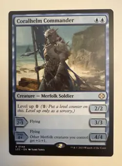 Coralhelm Commander NM MTG The Lost Caverns of Ixalan LCI LCC Magic - Image 1