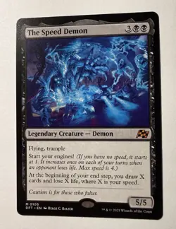 The Speed Demon - 105 - Aetherdrift (DFT) MTG Magic - Image 1