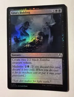 Gisa's Bidding (Foil) 0111 - Innistrad Remastered - MTG - NM INR - Image 1