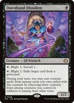 Dawnhand Dissident - FOIL- Lorwyn Eclipsed - MtG- NM - Image 1