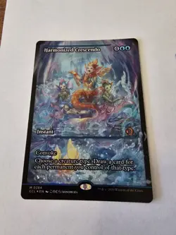 Harmonized Crescendo (0384) (Showcase) NM Foil Lorwyn Eclipsed MTG - Image 1