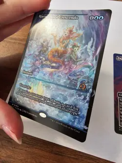 Harmonized Crescendo (0384) (Showcase) NM Foil Lorwyn Eclipsed MTG - Image 2